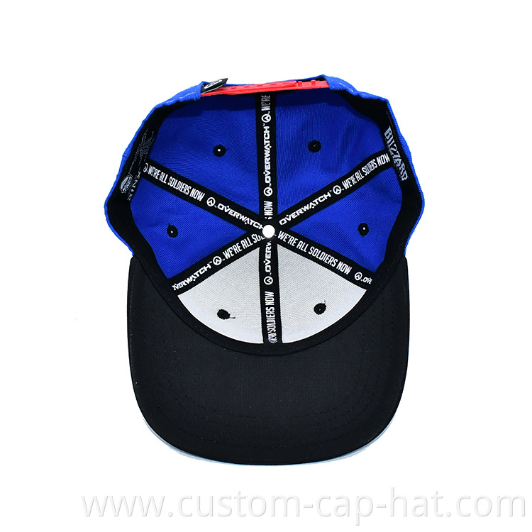 Flat Bill Snapback Hat